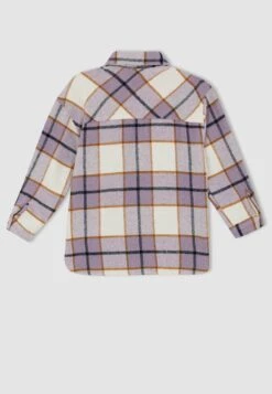 DeFacto Shacket - Overhemdblouse - Purple 6 DeFacto Shacket - Overhemdblouse - Purple -DeFacto ea1ff536d7af4682b1d18d5887f867fb