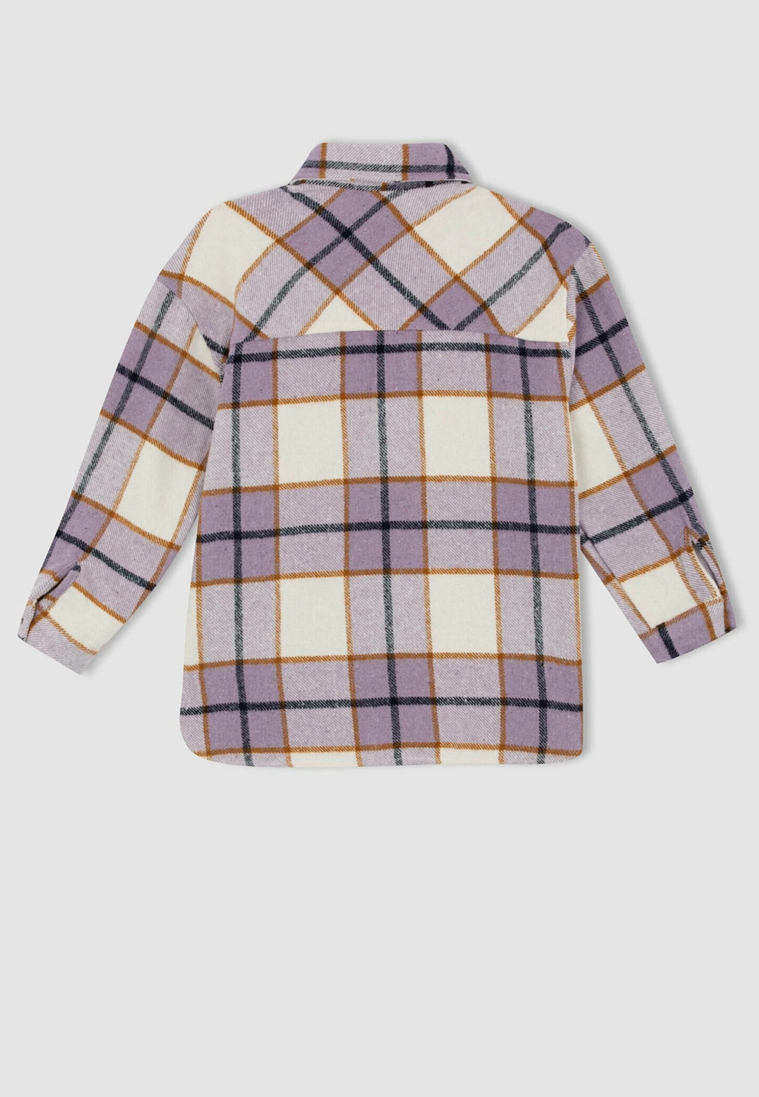 DeFacto Shacket - Overhemdblouse - Purple 4 DeFacto Shacket - Overhemdblouse - Purple - Afbeelding 2