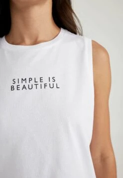 DeFacto Regular Fit- Top - White 9 DeFacto Regular Fit- Top - White -DeFacto ea8d234597fd4f16b8d4b0ea3557710b