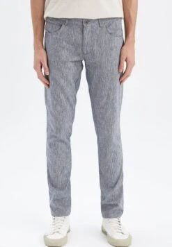 DeFacto Regular Fit - Broek - Grey