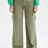 DeFacto Wideleg - Cargobroek - Khaki -DeFacto ed3d543a1ddd4a859c0d03d2ab420b19