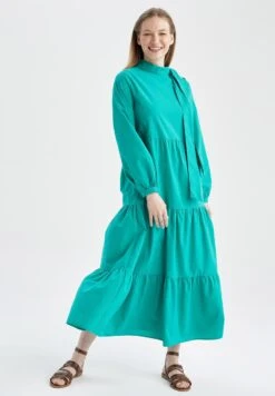 DeFacto Relax - Maxi-Jurk - Green 6 DeFacto Relax - Maxi-Jurk - Green -DeFacto ed702e49ded742d09ce0fa4690d682a1