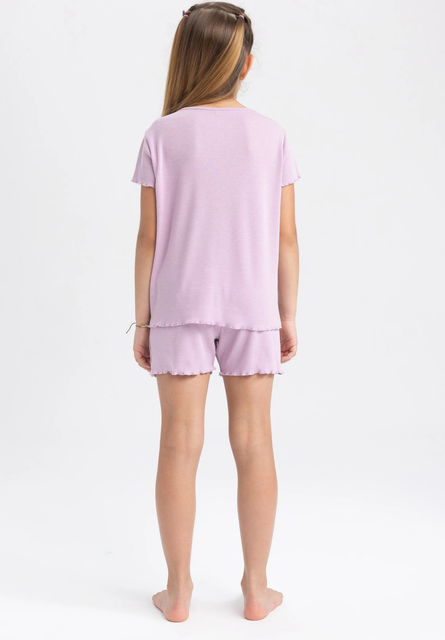 DeFacto 2Pack Regular Fit Set - Pyjama - Purple 4 DeFacto 2Pack Regular Fit Set - Pyjama - Purple - Afbeelding 2