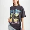 DeFacto Rick And Morty Oversize Fit Combination - Jeansshort - Anthracite 1 DeFacto Rick And Morty Oversize Fit Combination - Jeansshort - Anthracite -DeFacto eecd3a02130346c68f4a9907e527f570