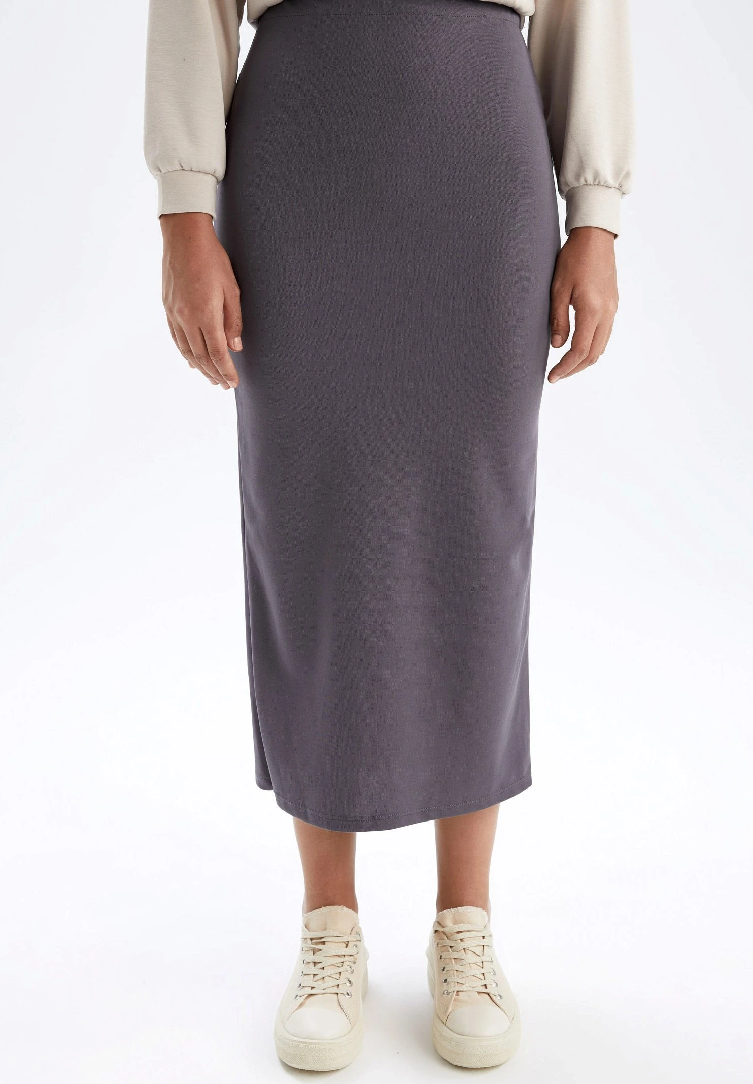 DeFacto Maxirok - Anthracite 5 DeFacto Maxirok - Anthracite - Afbeelding 3