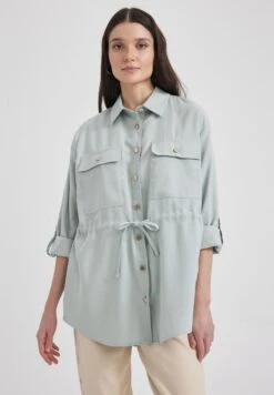 DeFacto Oversize Fit - Overhemdblouse - Green