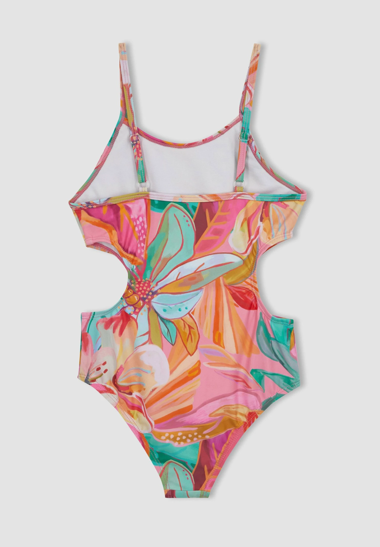 DeFacto Regular Fit - Badpak - Pink 4 DeFacto Regular Fit - Badpak - Pink - Afbeelding 2