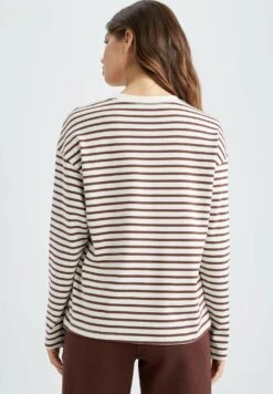 DeFacto Regular Fit - Longsleeve - Brown -DeFacto ef7e39f03f3347a8b32bd817d8c3d0fa