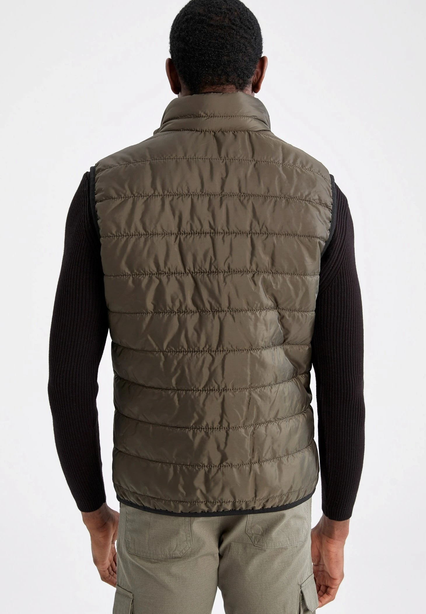 DeFacto Slim Fit- Bodywarmer - Green 5 DeFacto Slim Fit- Bodywarmer - Green - Afbeelding 3