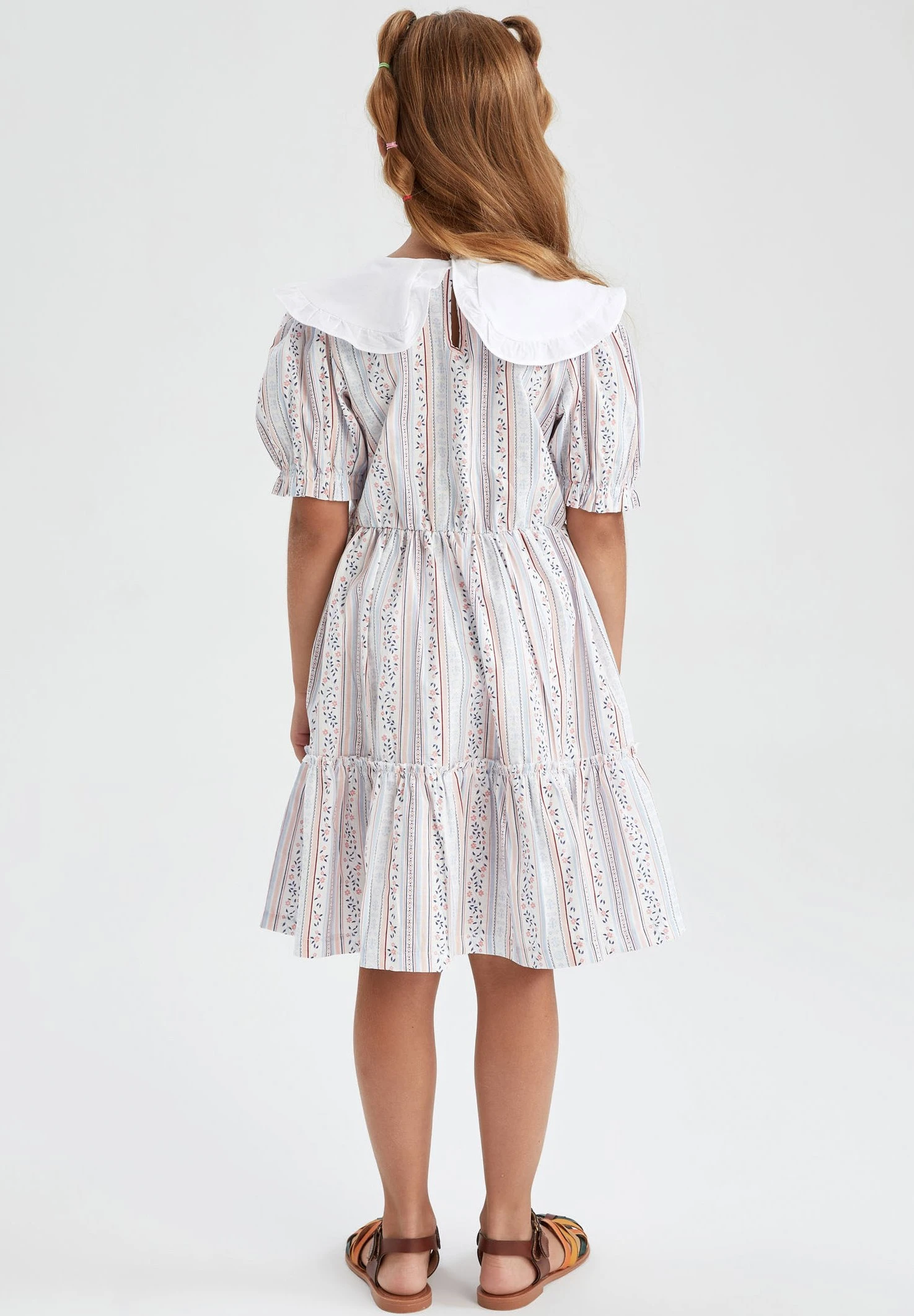 DeFacto A Line - Jurk - Blue 5 DeFacto A Line - Jurk - Blue - Afbeelding 3