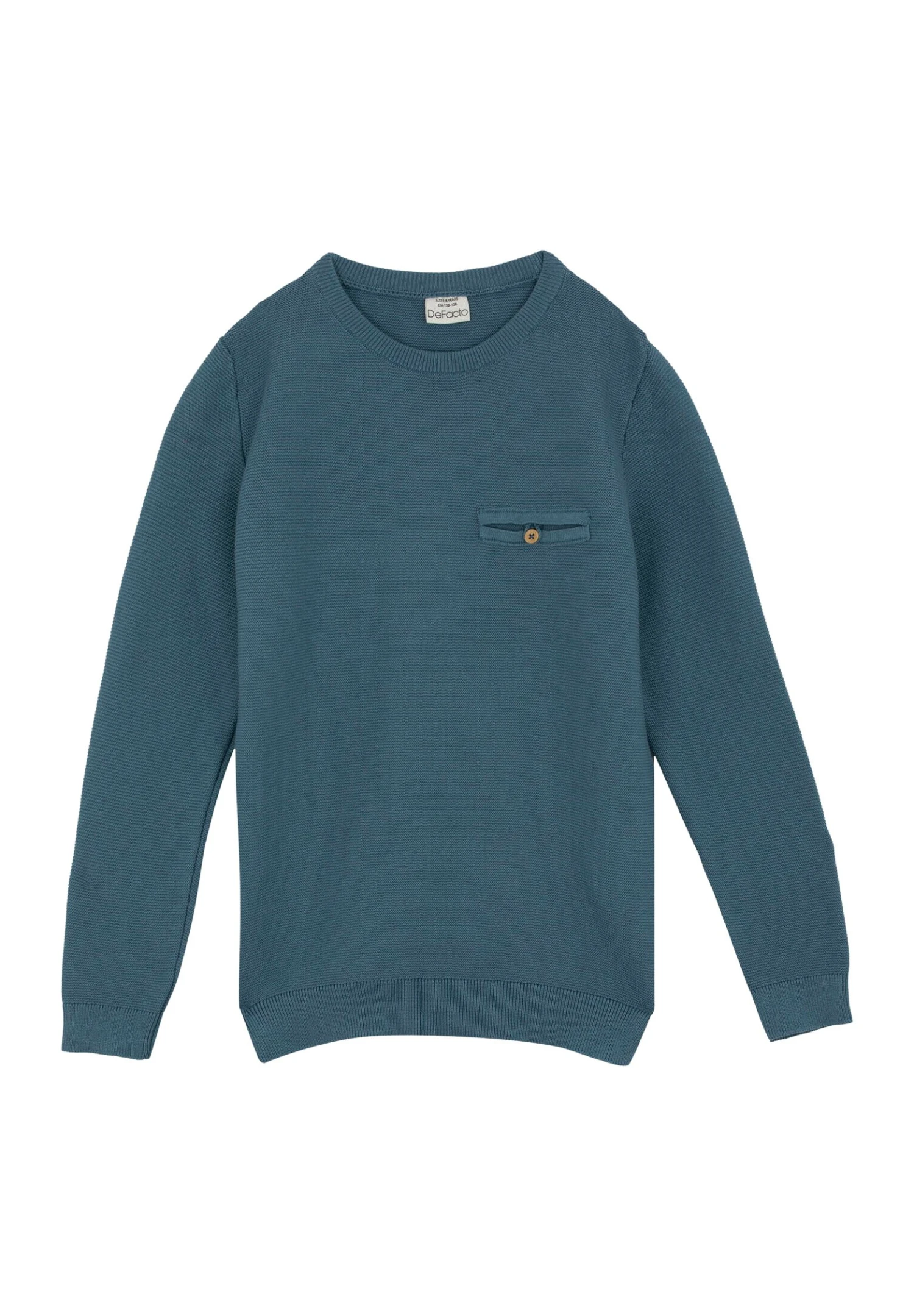 DeFacto Regular Fit - Trui - Blue 3 DeFacto Regular Fit - Trui - Blue