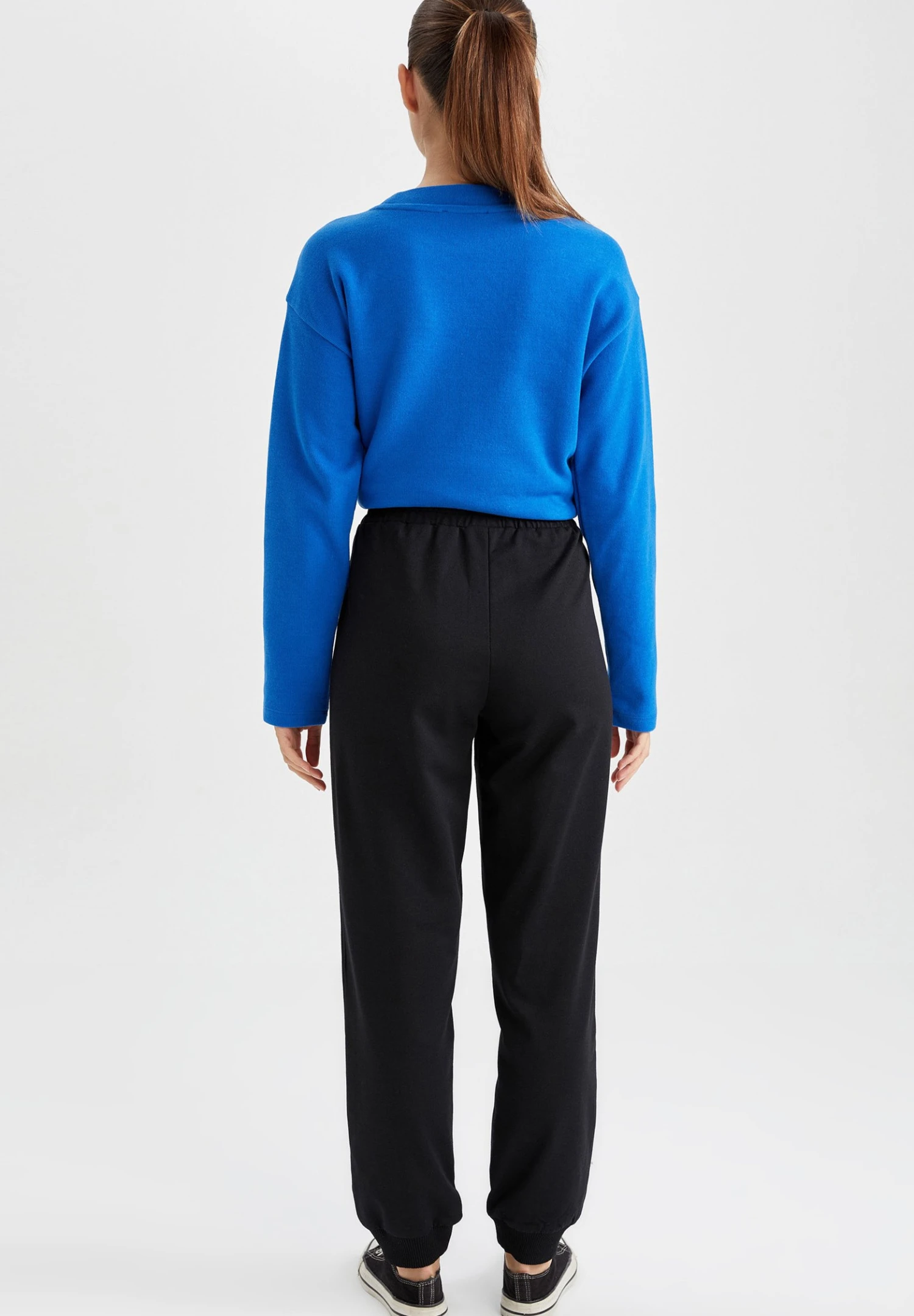 DeFacto Relax Fit- Trainingsbroek - Black 5 DeFacto Relax Fit- Trainingsbroek - Black - Afbeelding 3