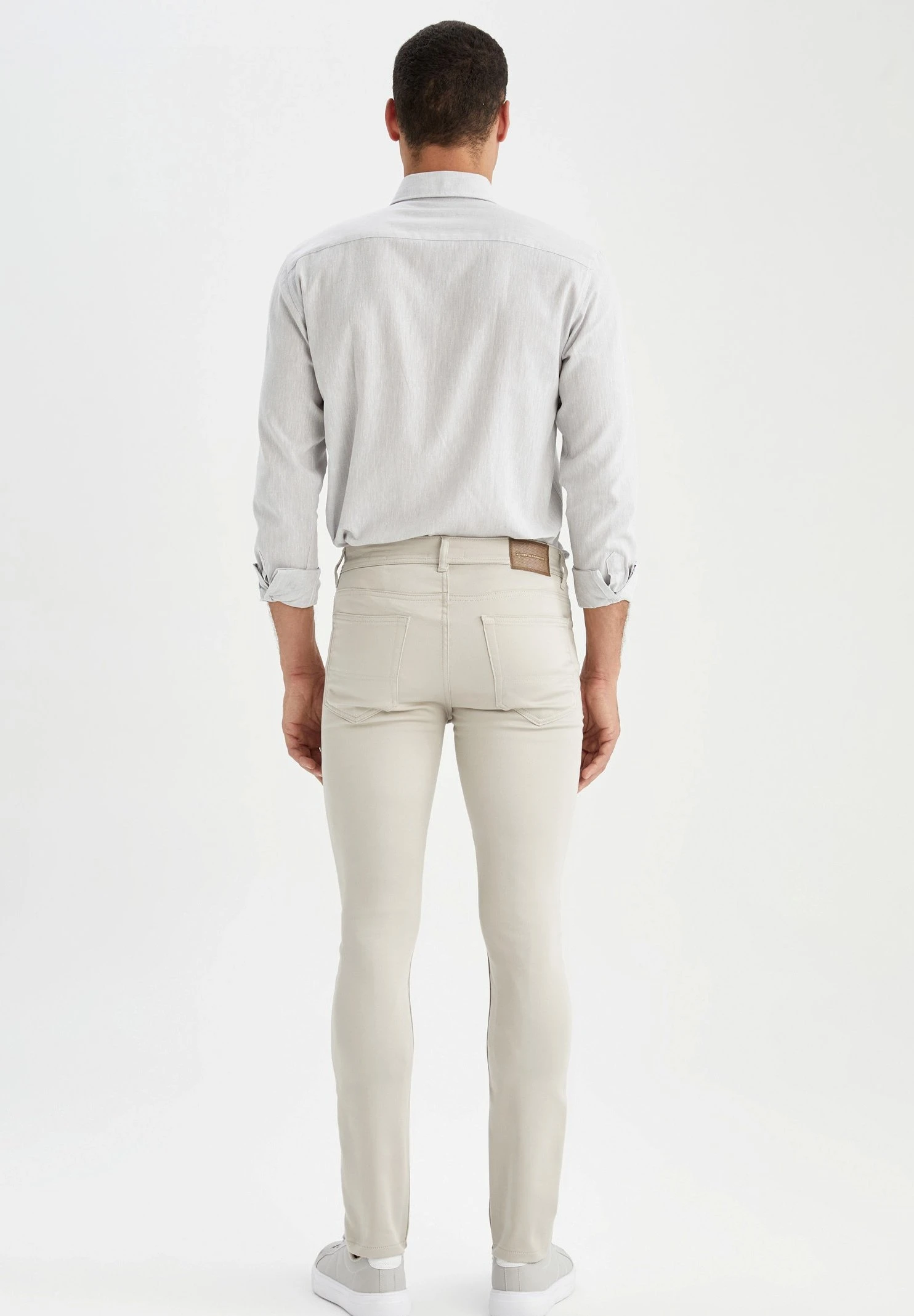 DeFacto Slim Fit - Slim Fit Jeans - Beige 5 DeFacto Slim Fit - Slim Fit Jeans - Beige - Afbeelding 3