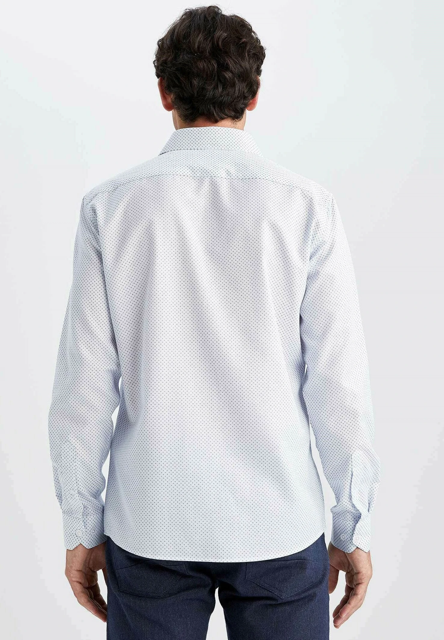 DeFacto Modern Fit- Zakelijk Overhemd - White 5 DeFacto Modern Fit- Zakelijk Overhemd - White - Afbeelding 3