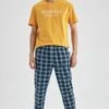 DeFacto Set Regular Fit - Pyjama - Yellow 1 DeFacto Set Regular Fit - Pyjama - Yellow -DeFacto f144481289784587861bafc81b21665f