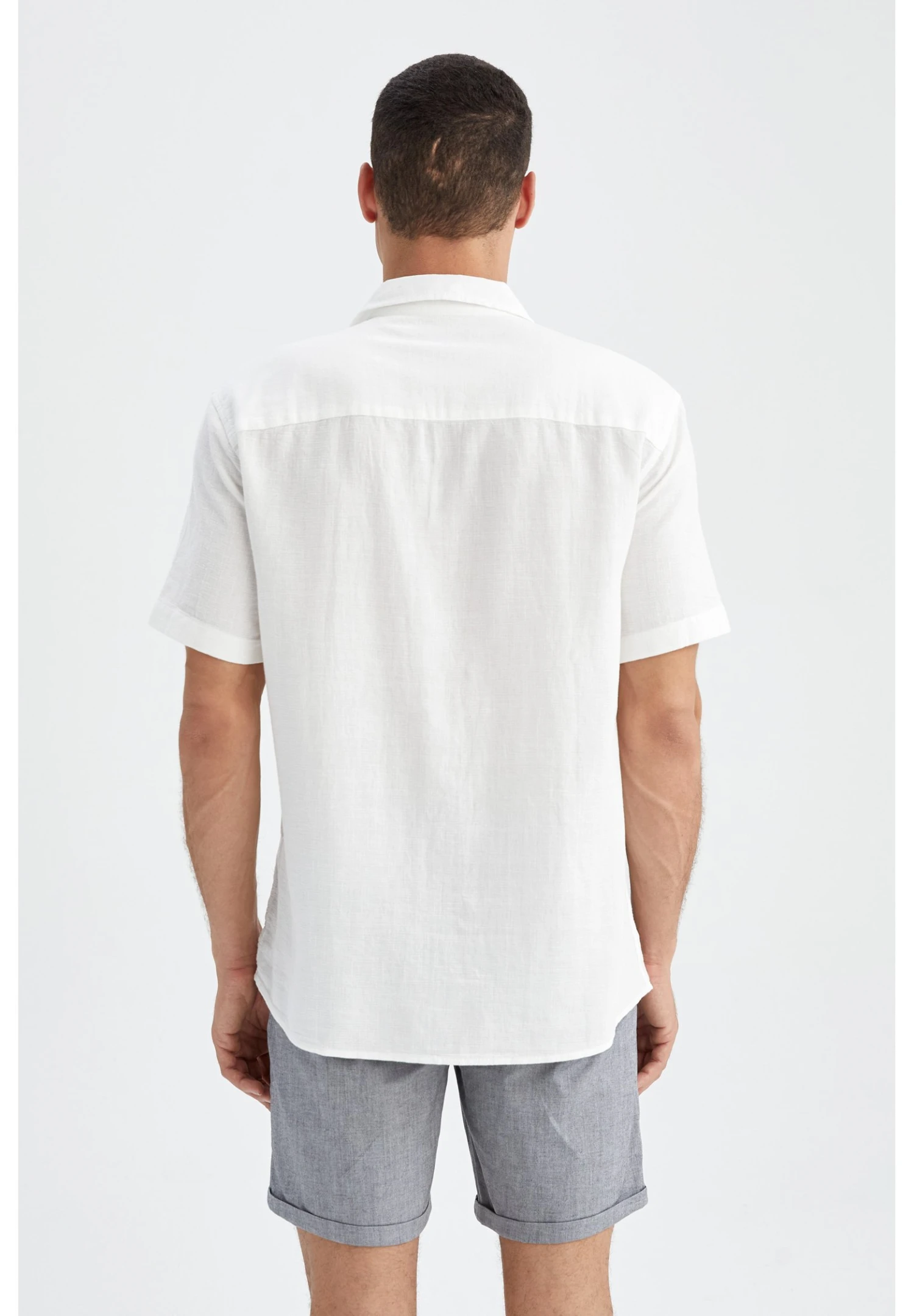 DeFacto Regular Fit - Overhemd - White 5 DeFacto Regular Fit - Overhemd - White - Afbeelding 3