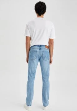 DeFacto Sergio - Slim Fit Jeans - Blue 7 DeFacto Sergio - Slim Fit Jeans - Blue -DeFacto f27204fdf8604b9f932124615a742418