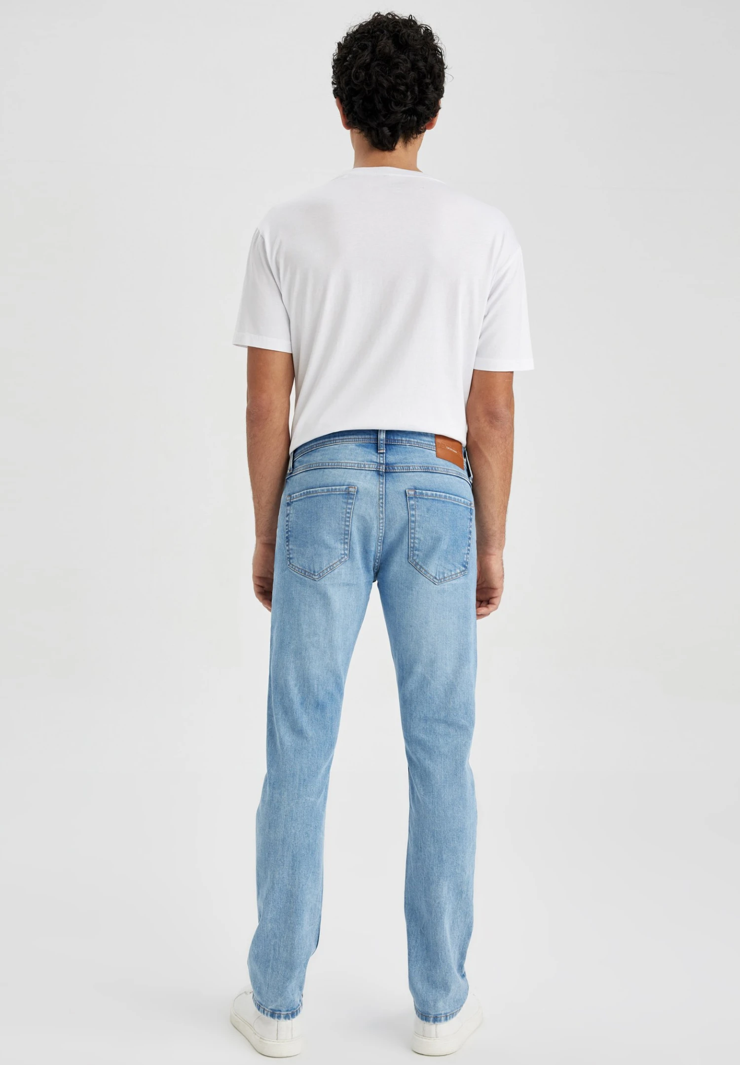 DeFacto Sergio - Slim Fit Jeans - Blue 5 DeFacto Sergio - Slim Fit Jeans - Blue - Afbeelding 3