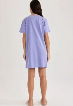 DeFacto Regular Fit - Nachtjapon - Purple -DeFacto f2c03989f56a47c5b0ab2affb10d2618