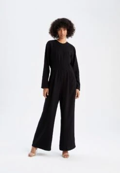 DeFacto 32 DeFacto Regular Fit - Jumpsuit - Black