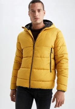 DeFacto Regular Fit- Winterjas - Yellow