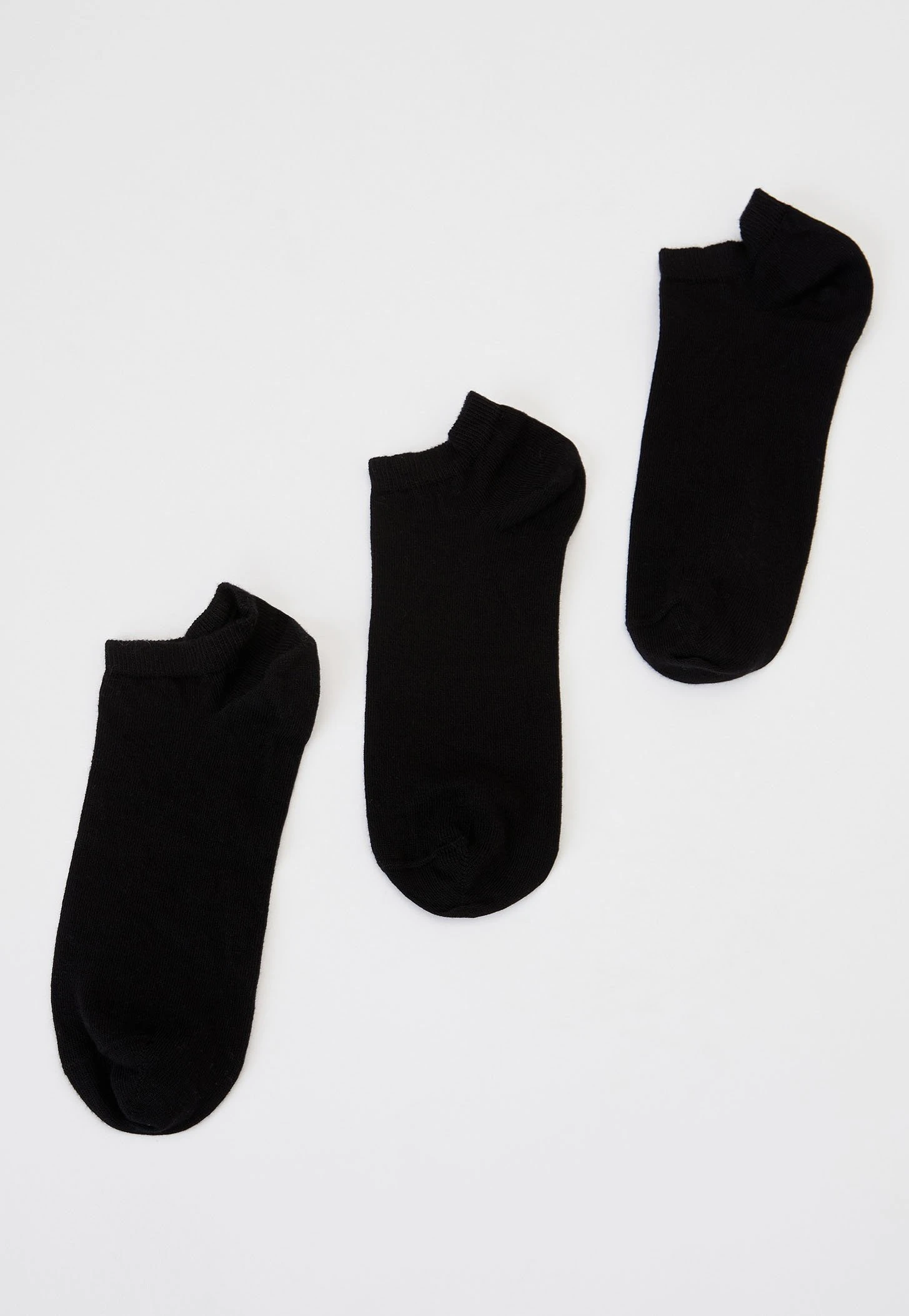 DeFacto 3Er Pack - Enkelsokken - Black 3 DeFacto 3Er Pack - Enkelsokken - Black