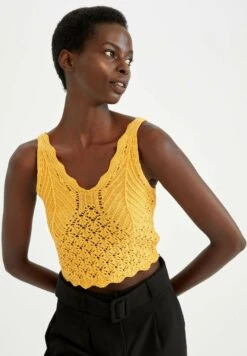 DeFacto Regular Fit - Top - Orange 11 DeFacto Regular Fit - Top - Orange -DeFacto f4e9812a3d2447dea0ead264ab02e0c7