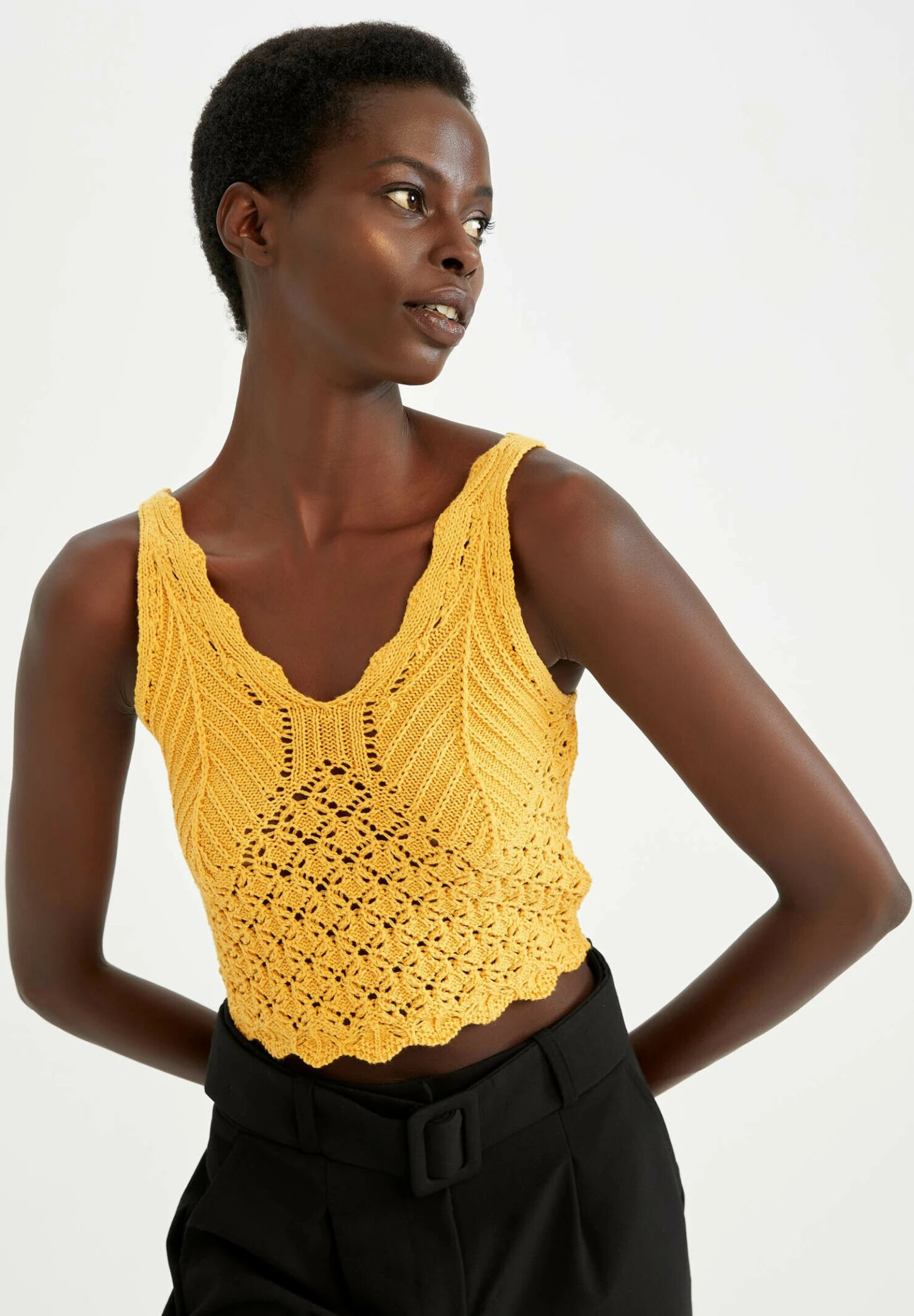 DeFacto Regular Fit - Top - Orange 7 DeFacto Regular Fit - Top - Orange - Afbeelding 5