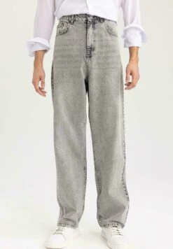 DeFacto Baggy - Relaxed Fit Jeans - Grey