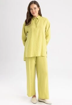 DeFacto Palazzo- Broek - Green 6 DeFacto Palazzo- Broek - Green -DeFacto f692fb8143c046588ea6d8a55cbb3c54