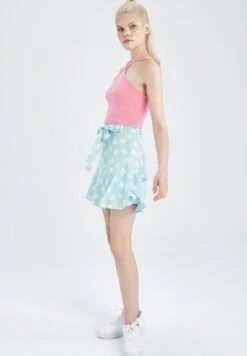 DeFacto Minirok - Blue -DeFacto f6ca6449addb429589a24bed7945e4cc