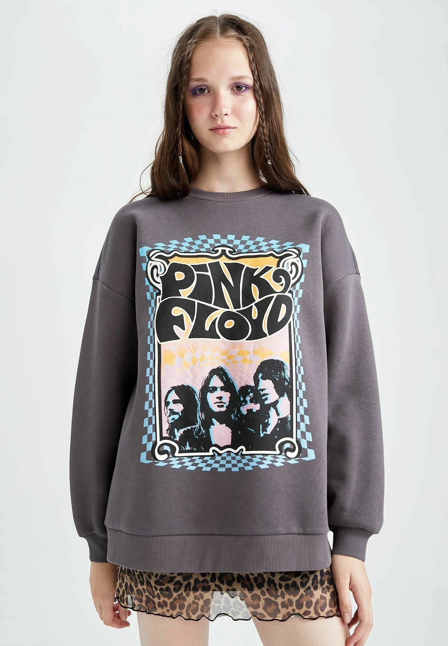 DeFacto Pink Floyd - Sweater - Anthracite 3 DeFacto Pink Floyd - Sweater - Anthracite