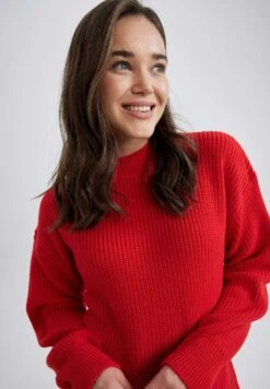 DeFacto Trui - Red 9 DeFacto Trui - Red -DeFacto f757abb428624e3ea6682f45eb010268