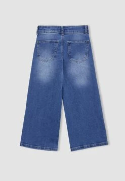 DeFacto Wide Leg - Flared Jeans - Blue 7 DeFacto Wide Leg - Flared Jeans - Blue -DeFacto f7f0b004c5544e778061b2d77c2d5a5b
