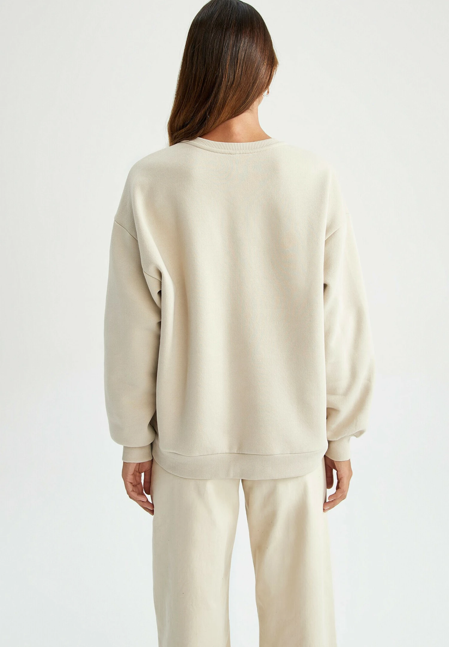 DeFacto Sweater - Beige 5 DeFacto Sweater - Beige - Afbeelding 3