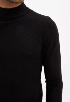 DeFacto Slim Fit - Trui - Black 11 DeFacto Slim Fit - Trui - Black -DeFacto f8ceb98e30a54b63a40b31d5ce8c858b