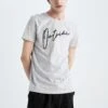 DeFacto T-Shirt Print - Grey