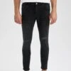 DeFacto Comfort Fit - Slim Fit Jeans - Black