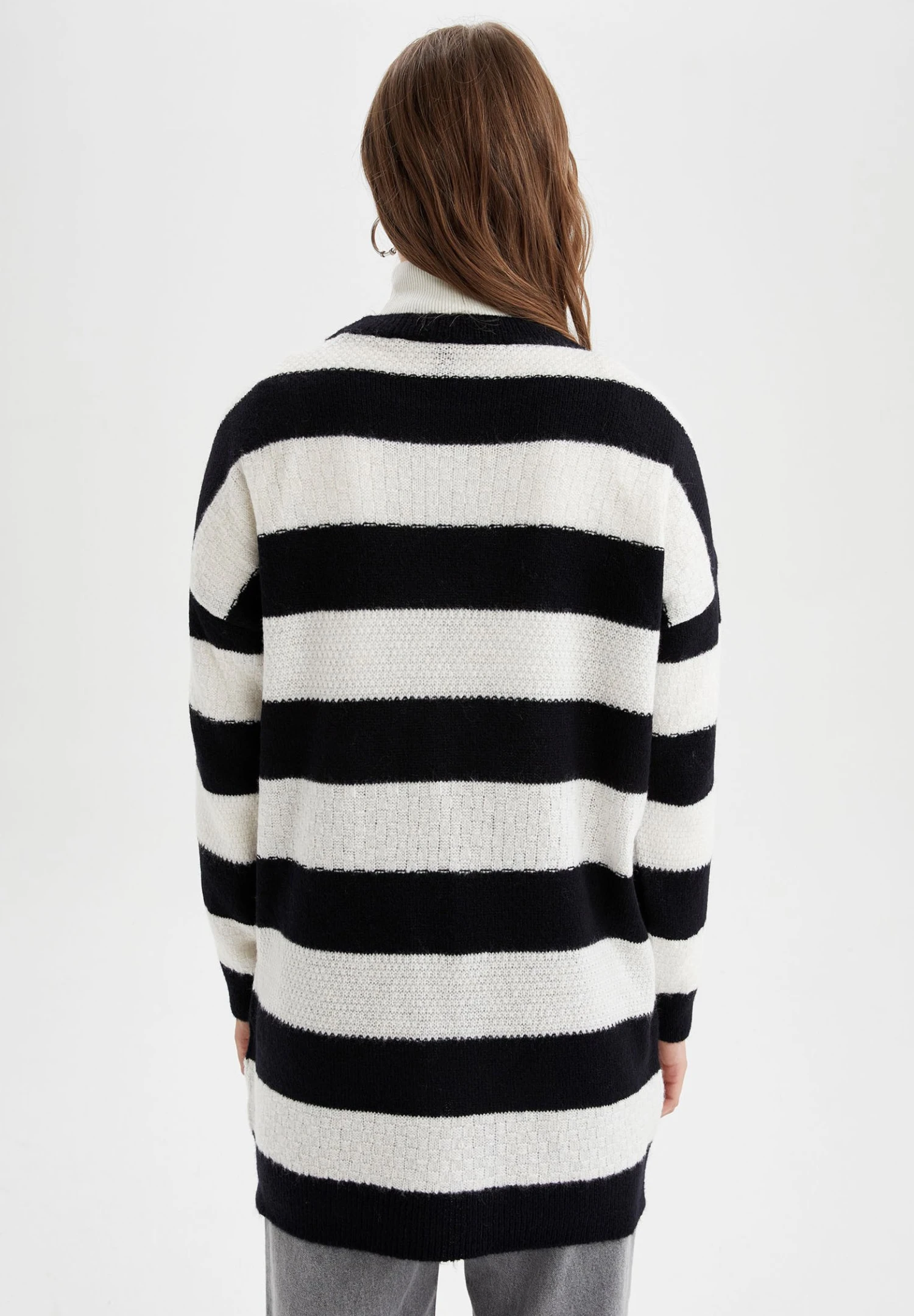 DeFacto Trui - Navy 5 DeFacto Trui - Navy - Afbeelding 3