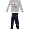 DeFacto Regular Fit - Pyjama - Grey -DeFacto f9ea66d81bf547118939a4eef6956923