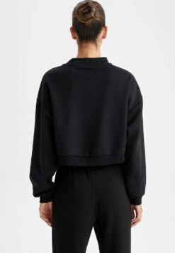 DeFacto Cover - Up- Sweater - Black 8 DeFacto Cover - Up- Sweater - Black -DeFacto f9fa28d8a0734e98a7748a6218035f5a