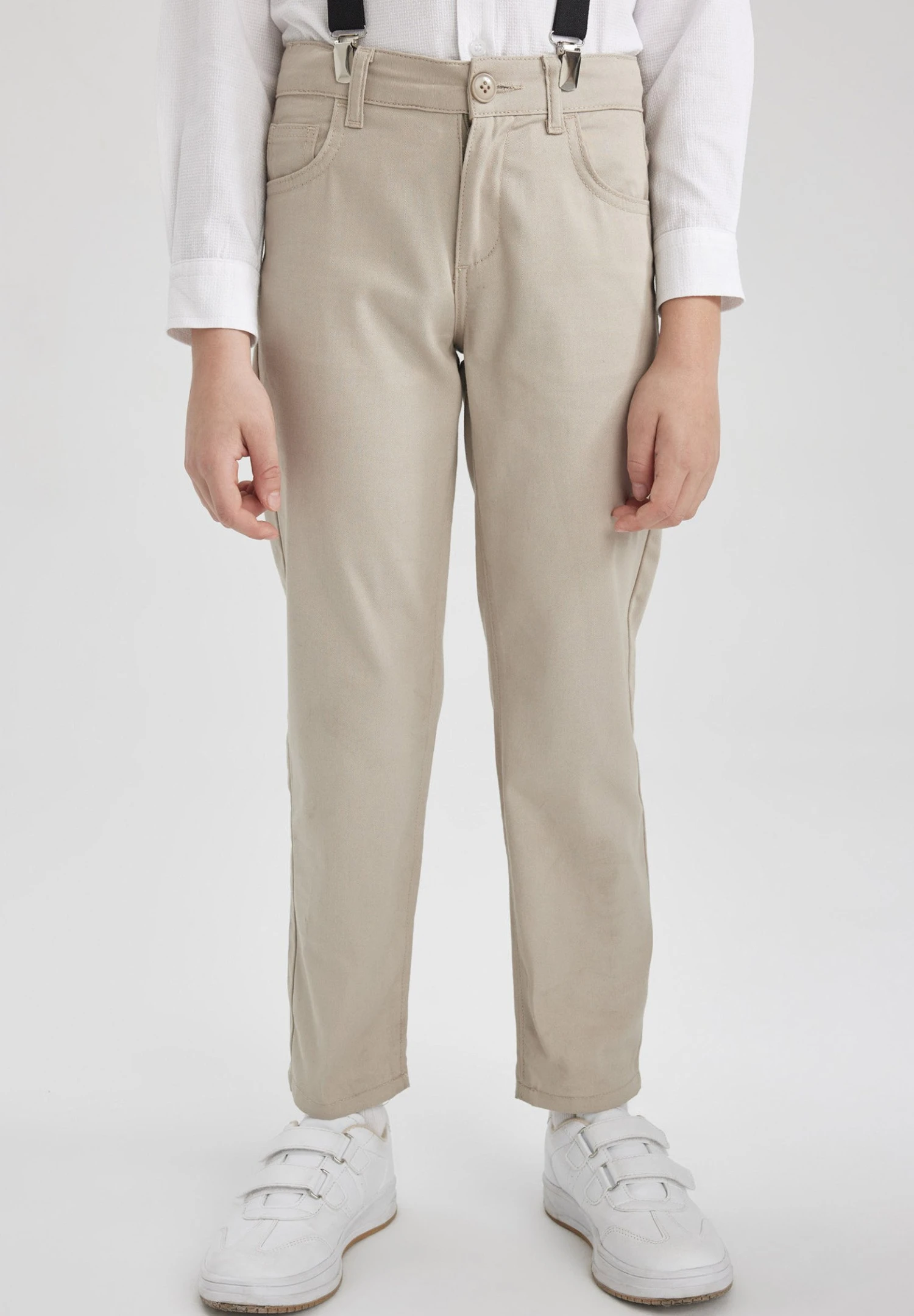 DeFacto Regular Fit - Broek - Beige 4 DeFacto Regular Fit - Broek - Beige - Afbeelding 2