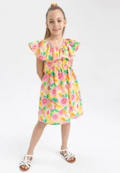 DeFacto Regular Fit - Jurk - Green