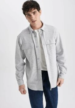 DeFacto Relax Fit - Overhemd - Grey