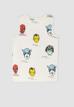 DeFacto Marvel Comics Regular Fit - Top - Beige 5 DeFacto Marvel Comics Regular Fit - Top - Beige -DeFacto fb10be0761c942a7be15e91723d653b7