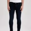 DeFacto Carlo- Slim Fit Jeans - Indigo -DeFacto fb87c94d620f4799847e7da4f1bfd213