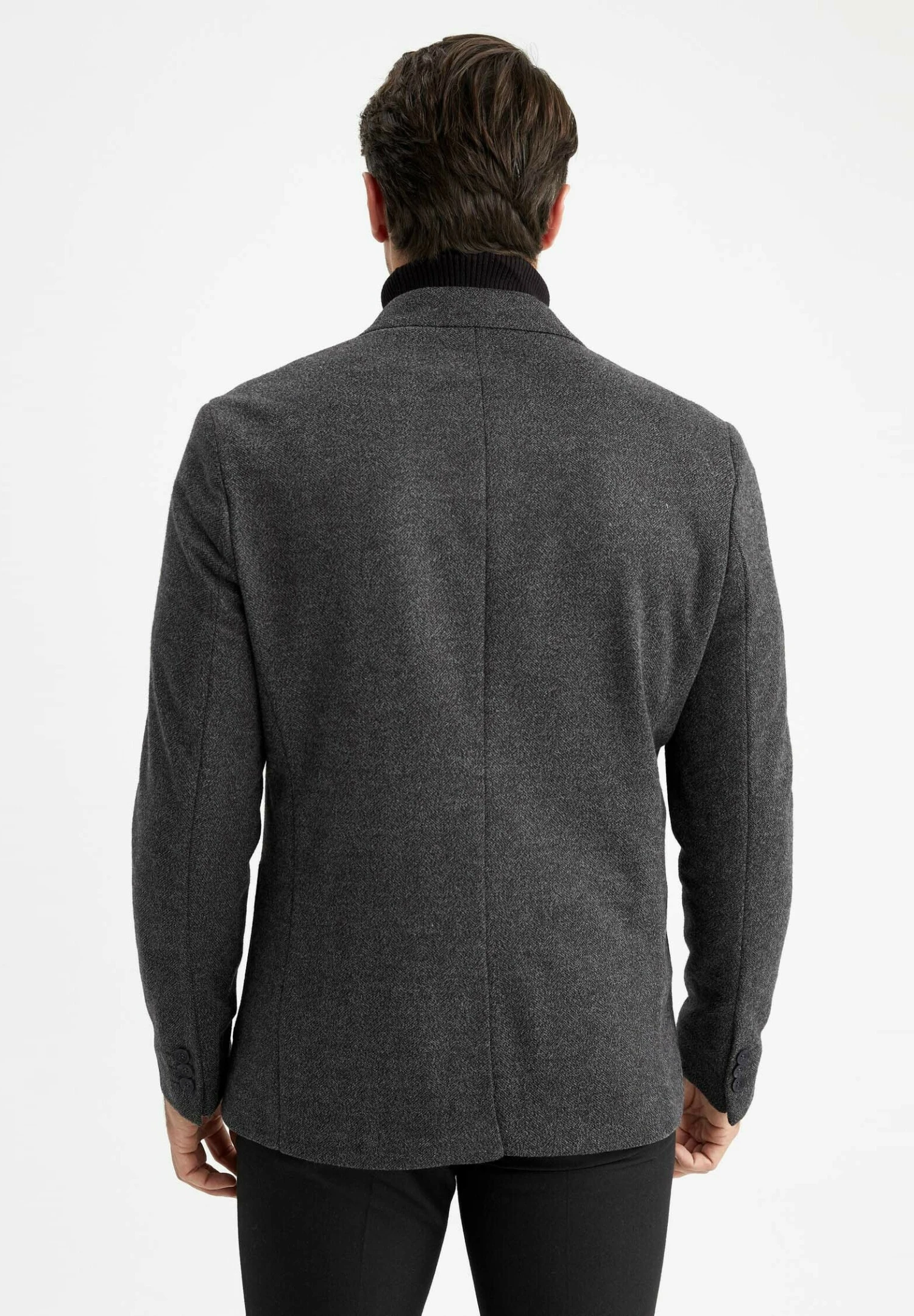 DeFacto Blazer - Anthracite 5 DeFacto Blazer - Anthracite - Afbeelding 3