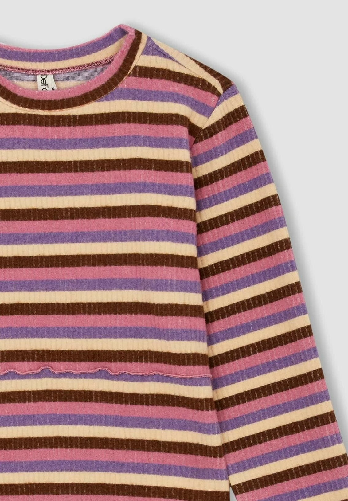 DeFacto Jerseyjurk - Purple 5 DeFacto Jerseyjurk - Purple - Afbeelding 3