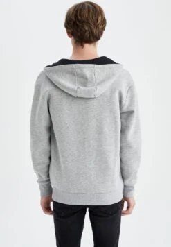 DeFacto Regular Fit - Sweater Met Rits - Grey 8 DeFacto Regular Fit - Sweater Met Rits - Grey -DeFacto fd2c92ae0c374b1e962a02e184a9cd77