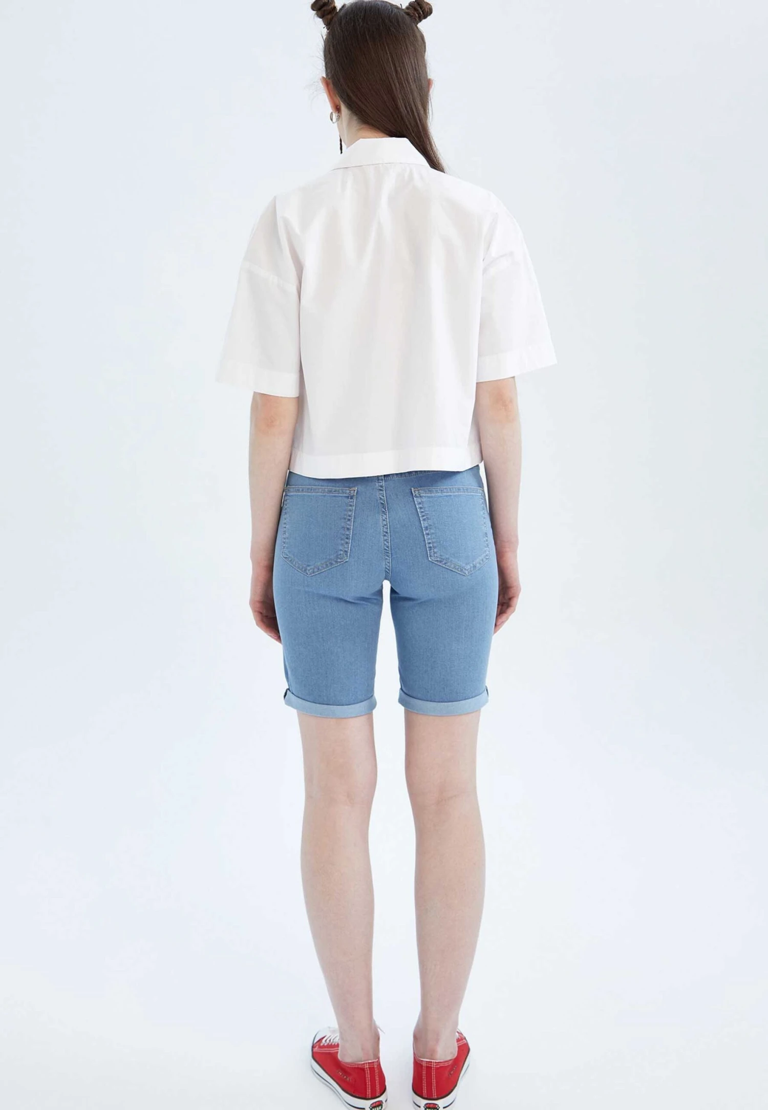 DeFacto Jeansshort - Blue 4 DeFacto Jeansshort - Blue - Afbeelding 2